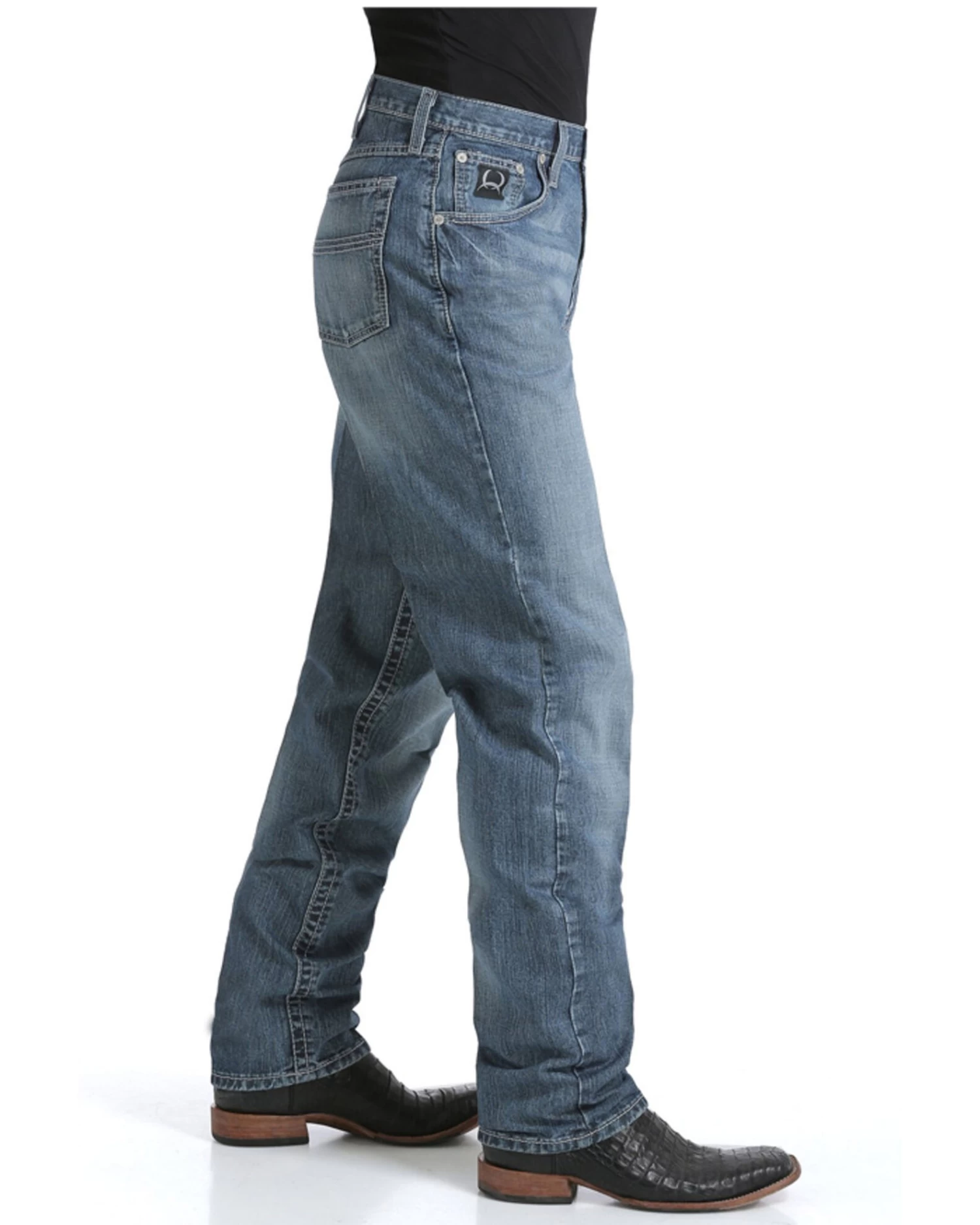 Cinch Men's Black Label 2.0 Stonewash Jeans 4 Cinch Men's Black Label 2.0 Stonewash Jeans - Image 4