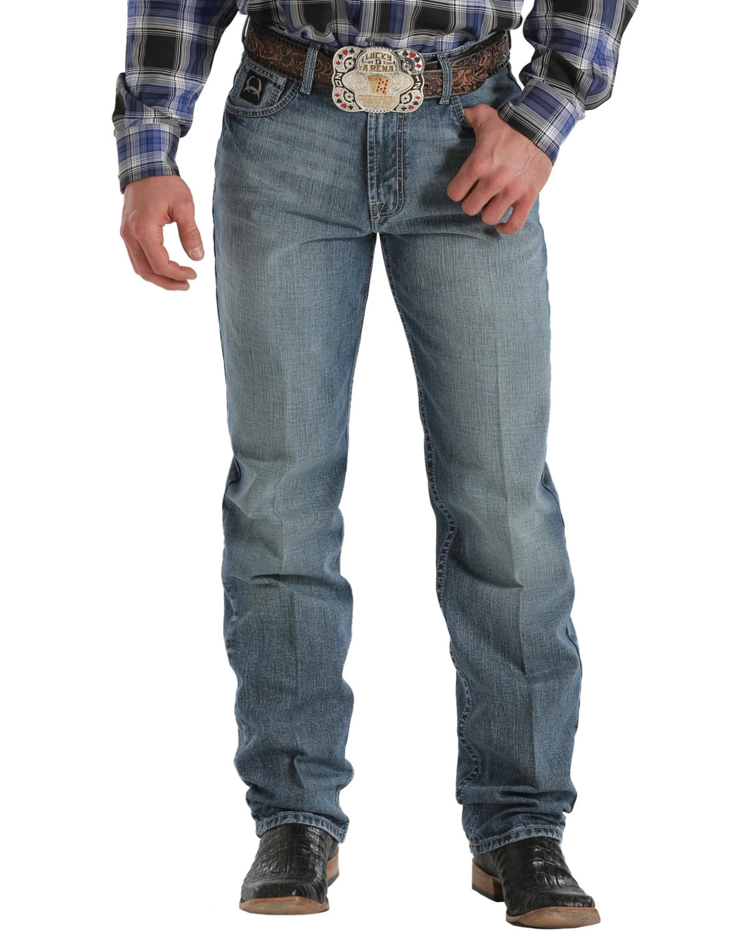 Cinch Men's Black Label 2.0 Stonewash Jeans 3 Cinch Men's Black Label 2.0 Stonewash Jeans - Image 3