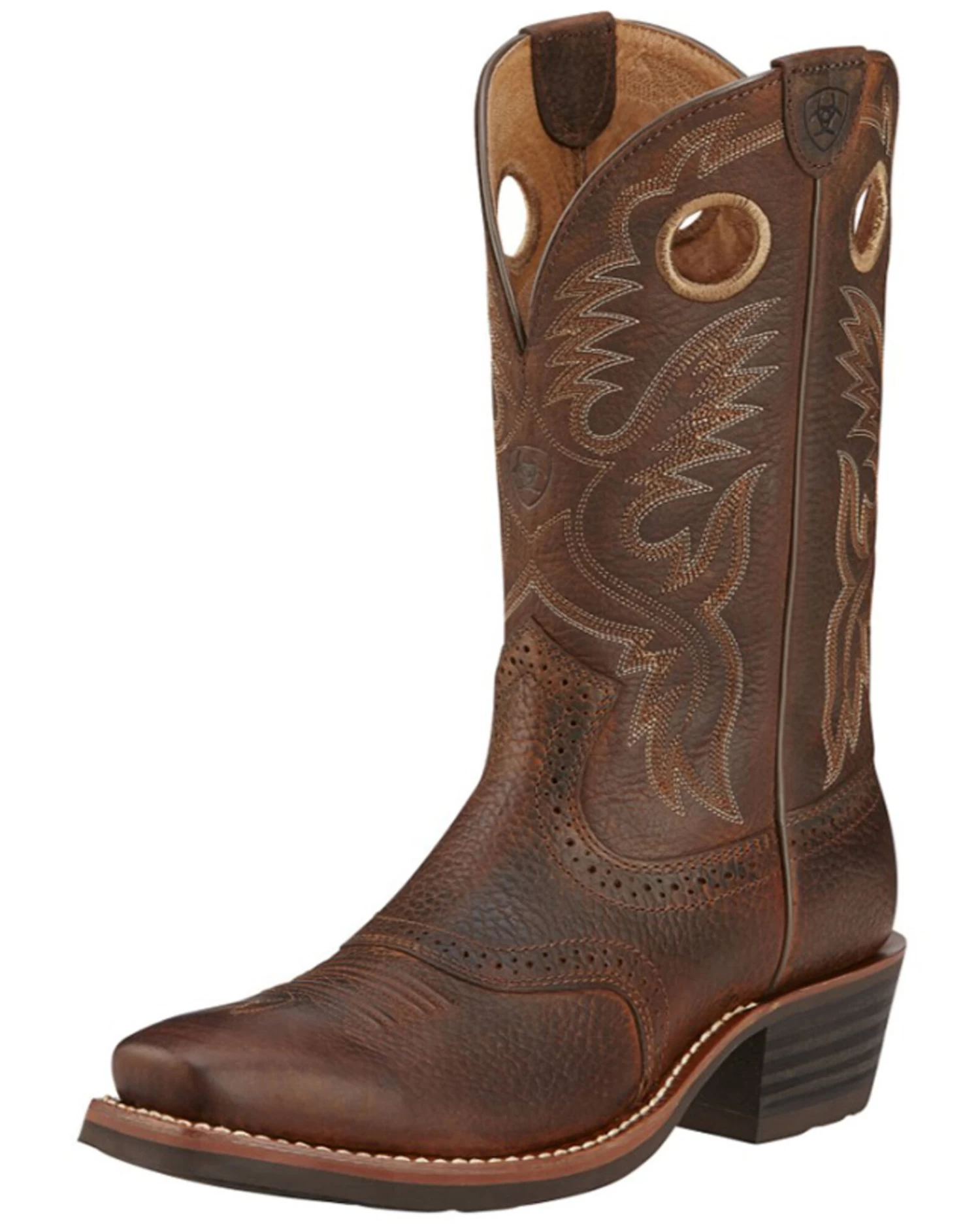 Ariat Men's Heritage Roughstock Western Performance Boots - Square Toe 2 Ariat Men's Heritage Roughstock Western Performance Boots - Square Toe - Image 2
