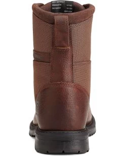 Ariat Men's RigTek 8" Wide Square Toe CT Work Boots -Western Chic Shop 030641 41 BK