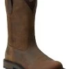 Ariat Men's Groundbreaker Pull On Work Boots - Round Toe