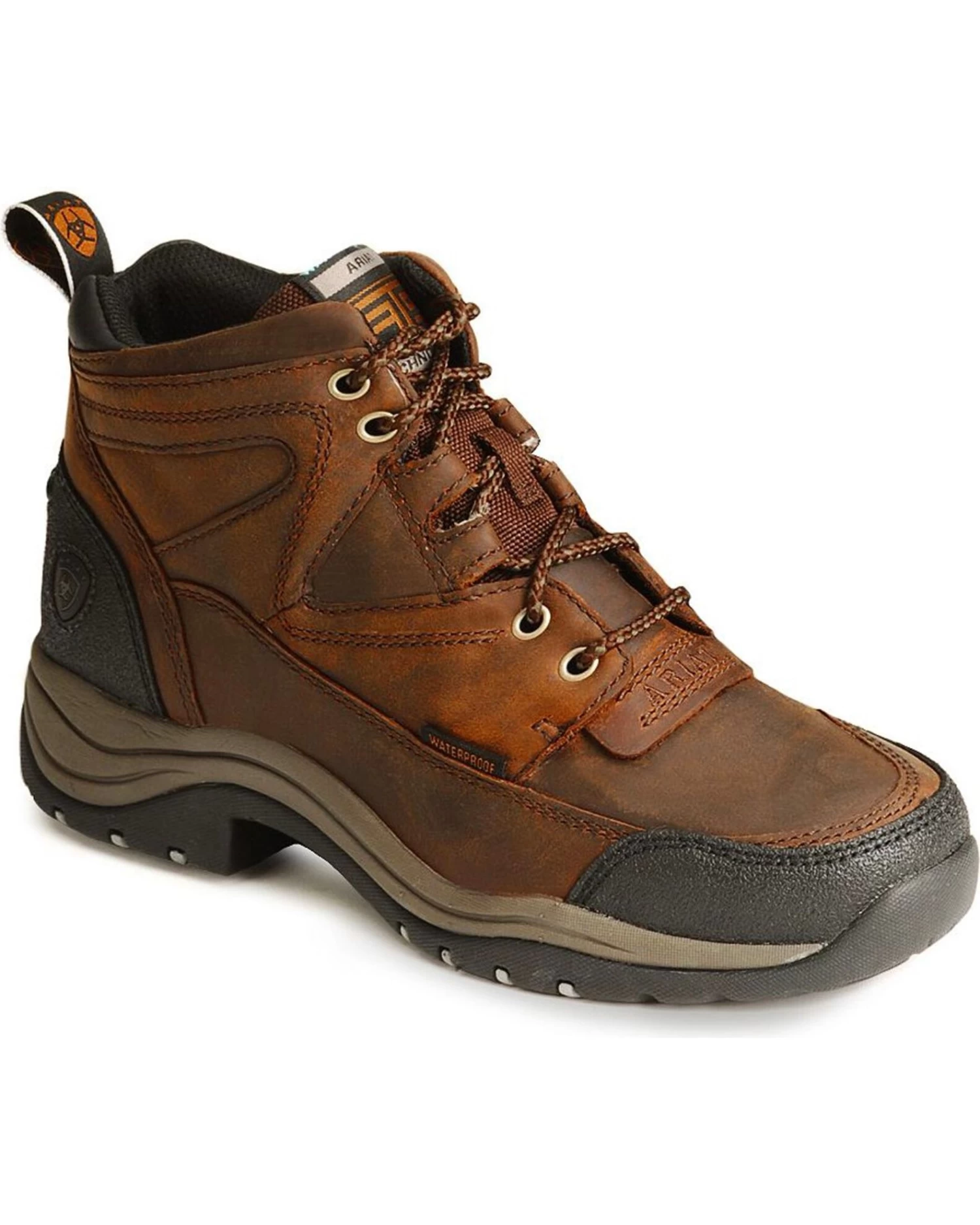 Ariat Women's Terrain H2O Waterproof Work Boots - Round Toe 1 Ariat Women's Terrain H2O Waterproof Work Boots - Round Toe