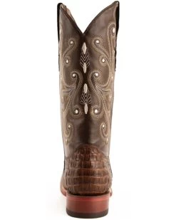 Ferrini Men's Caiman Croc Print Western Boots - Broad Square Toe -Western Chic Shop 036G45 36 P5