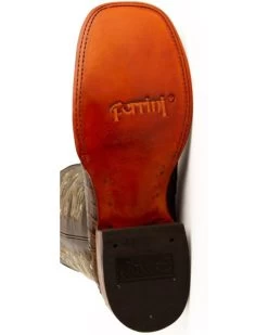 Ferrini Men's Caiman Croc Print Western Boots - Broad Square Toe -Western Chic Shop 036G45 7059 P7
