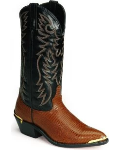 Laredo Lizard Print Western Boots