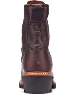 Carolina Men's Logger 8" Work Boots -Western Chic Shop 0502V2 41 BK