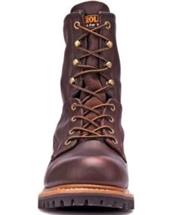 Carolina Men's Logger 8" Work Boots -Western Chic Shop 0502V2 41 FT
