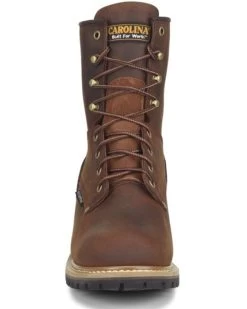 Carolina Men's Logger 8" Steel Toe Work Boots -Western Chic Shop 0502V8 41 P4