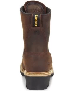 Carolina Men's Logger 8" Steel Toe Work Boots -Western Chic Shop 0502V8 41 P5