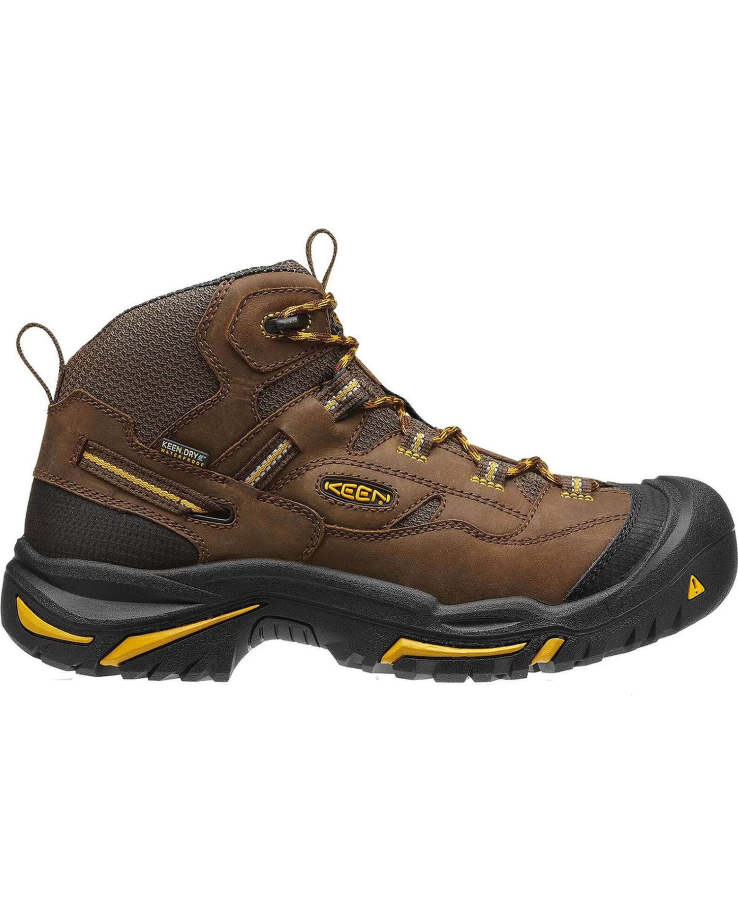 Keen Men's Braddock Mid Waterproof Boots - Steel Toe 2 Keen Men's Braddock Mid Waterproof Boots - Steel Toe - Image 2