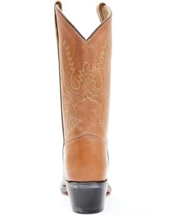 Old West Little Girls' Corona Calfskin Western Boots - Round Toe -Western Chic Shop 053383 7049 P5