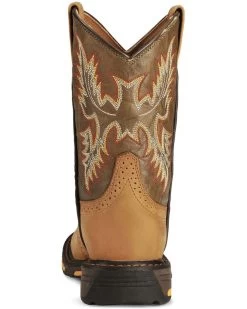 Ariat Boys' Workhog Western Boots - Square Toe 11 Ariat Boys' Workhog Western Boots - Square Toe -Western Chic Shop 053710 BR BK