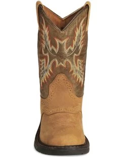 Ariat Boys' Workhog Western Boots - Square Toe 9 Ariat Boys' Workhog Western Boots - Square Toe -Western Chic Shop 053710 BR FT