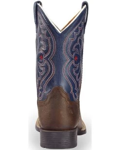 Ariat Boys' Quickdraw Western Boots - Square Toe -Western Chic Shop 053A06 41 BK