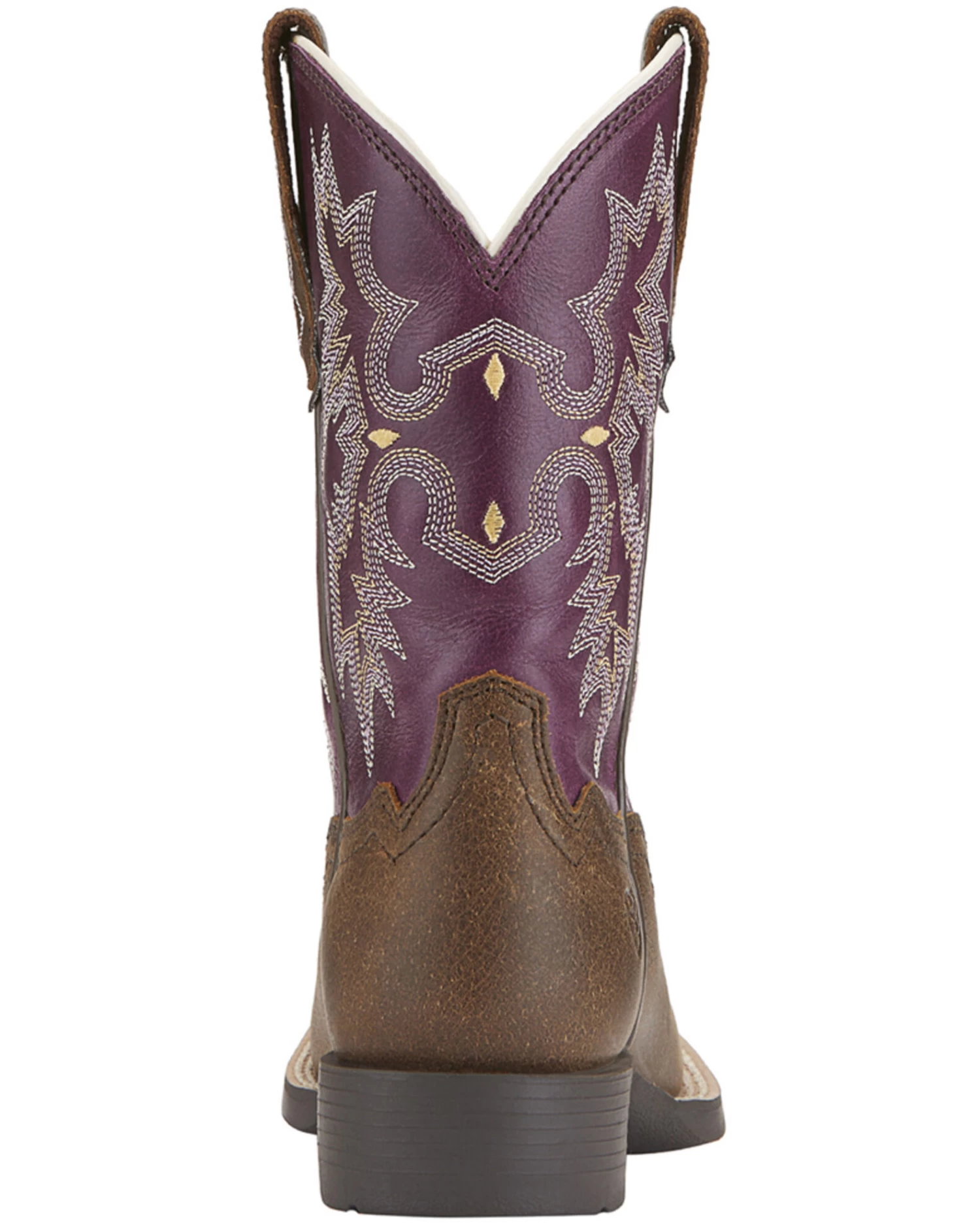Ariat Girls' Tombstone Western Boots - Broad Square Toe 5 Ariat Girls' Tombstone Western Boots - Broad Square Toe - Image 5