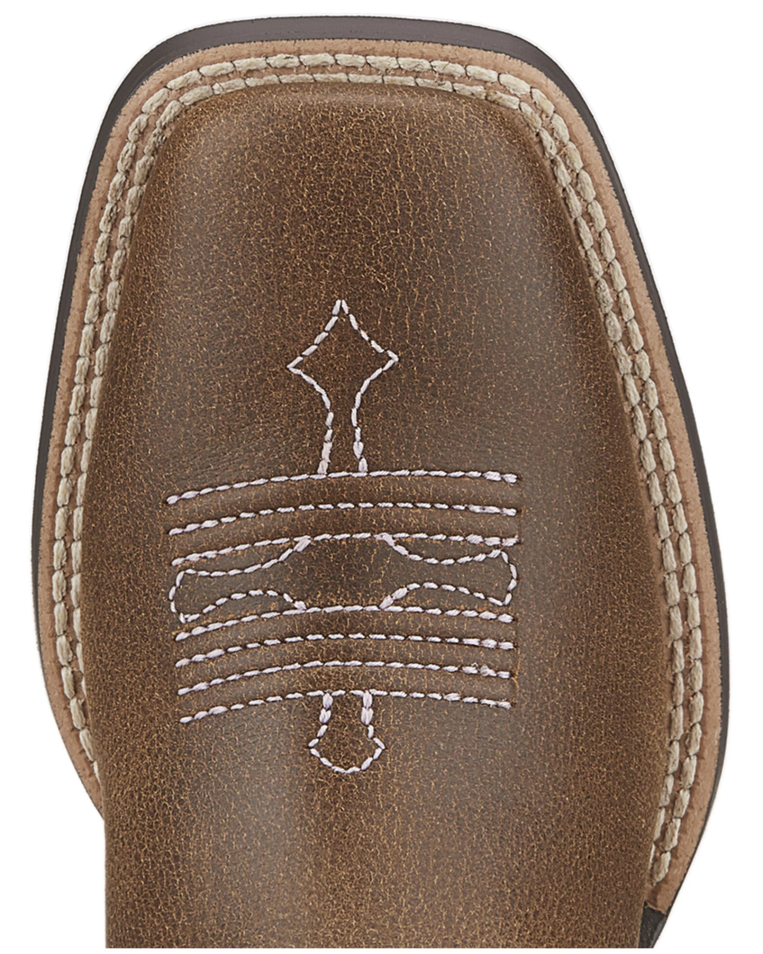 Ariat Girls' Tombstone Western Boots - Broad Square Toe 4 Ariat Girls' Tombstone Western Boots - Broad Square Toe - Image 4