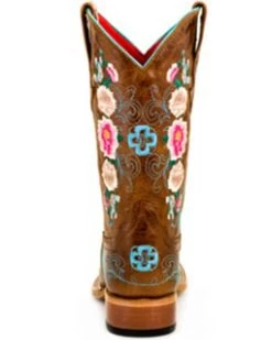 Macie Bean Little Girls' Honey Bunch Western Boots - Square Toe 10 Macie Bean Little Girls' Honey Bunch Western Boots - Square Toe -Western Chic Shop 053P11 7049 P4