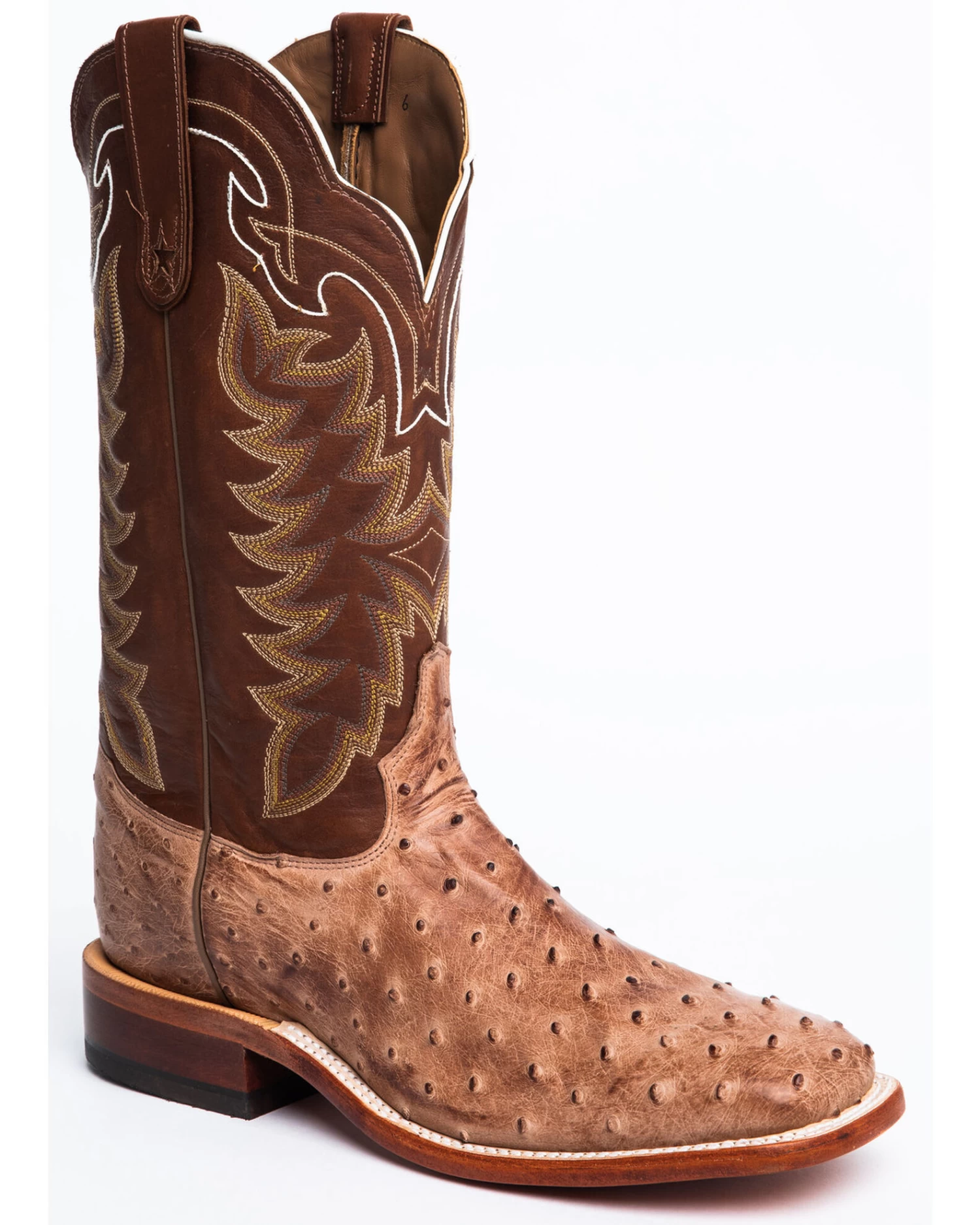 Tony Lama Men's San Saba Full Quill Ostrich Exotic Boots 1 Tony Lama Men's San Saba Full Quill Ostrich Exotic Boots