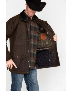 Outback Trading Men's Oilskin Deer Hunter Jacket -Western Chic Shop 080317 14 P4