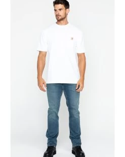 Carhartt Men's Loose Fit Heavyweight Logo Pocket Work T-Shirt 11 Carhartt Men's Loose Fit Heavyweight Logo Pocket Work T-Shirt -Western Chic Shop 086772 01 D4
