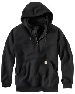 Carhartt Men's Rain Defender Paxton Hooded Zip Mock Work Sweatshirt
