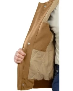 Carhartt Men's FR Duck Bomber Jacket - Big & Tall -Western Chic Shop 086N32 JH D3