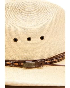 Larry Mahan 30X Lawton Palm Straw Cowboy Hat -Western Chic Shop 099C01 22 P2