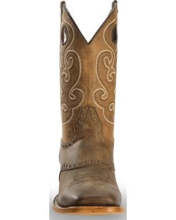 Cody James Men's Saddle Vamp Western Boots - Broad Square Toe -Western Chic Shop 2000224629 200 FT