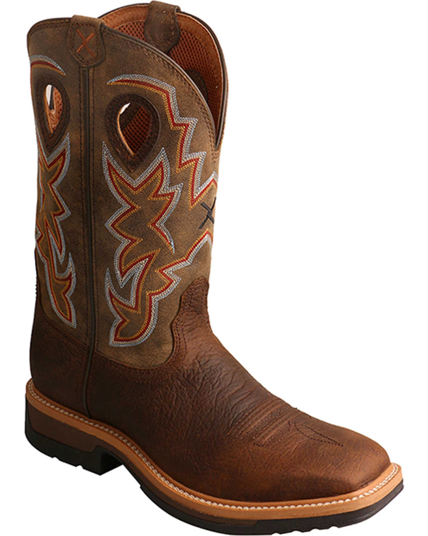 Twisted X Men's Lite Western Work Boots - Alloy Toe 1 Twisted X Men's Lite Western Work Boots - Alloy Toe