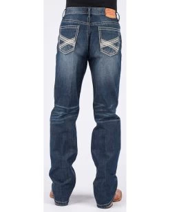 Stetson Men's 1520 Standard Fit Straight JeansÂ