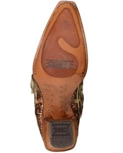Corral Women's Mint Glitter Inlay Western Boots - Snip Toe  -Western Chic Shop 2000239665 300 BM