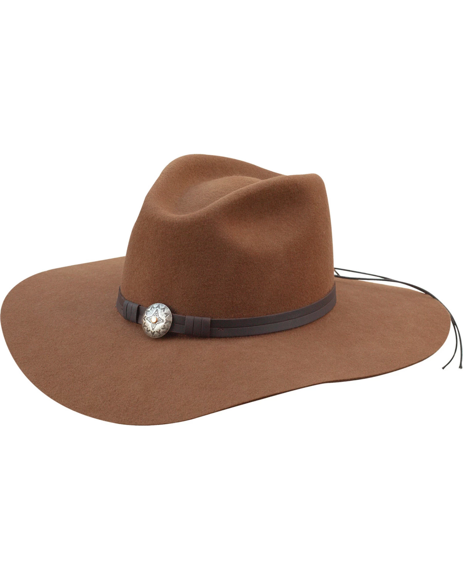Silverado Women's Scarlett Pecan Pinch Front Western Hat 1 Silverado Women's Scarlett Pecan Pinch Front Western Hat