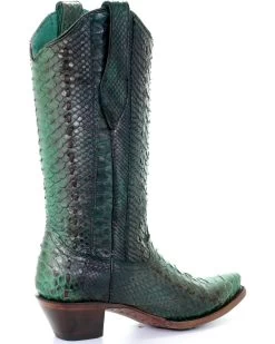 Corral Women's Full Python Woven Western Boots - Snip Toe 13 Corral Women's Full Python Woven Western Boots - Snip Toe -Western Chic Shop 2000253807 440 D2