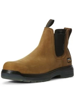 Ariat Men's Turbo Chelsea Waterproof Work Boots - Carbon Toe