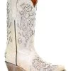 Corral Girls' Glitter Inlay Boots - Snip Toe