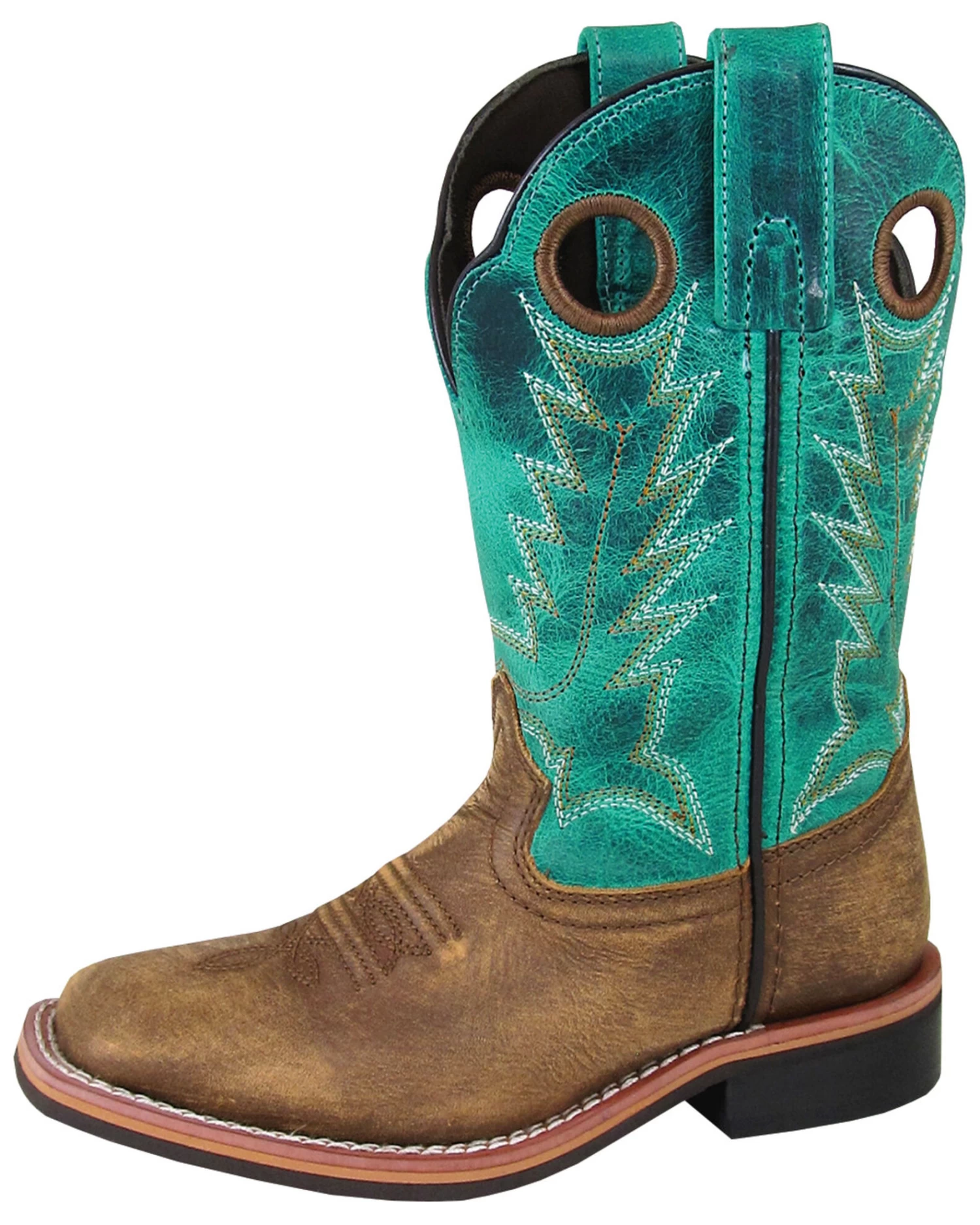 Smoky Mountain Boys' Jesse Western Boots - Broad Square Toe 1 Smoky Mountain Boys' Jesse Western Boots - Broad Square Toe