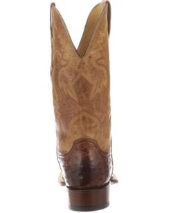 Lucchese Men's Cliff Exotic Western Boots - Square Toe -Western Chic Shop 2000277051 201 P4