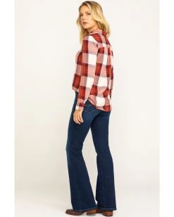 Ariat Women's Dark Ultra Stretch Flare Katie Jeans -Western Chic Shop 2000282169 400 P5