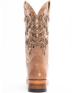 Shyanne Women's Hybrid Leather TPU Verbena Western Performance Boots - Broad Square Toe -Western Chic Shop 2000284669 280 P5