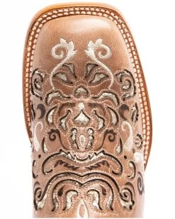 Shyanne Women's Hybrid Leather TPU Verbena Western Performance Boots - Broad Square Toe -Western Chic Shop 2000284669 280 P6