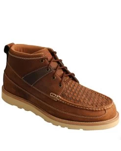 Twisted X Men's Casual Lace-Up Boots - Moc Toe