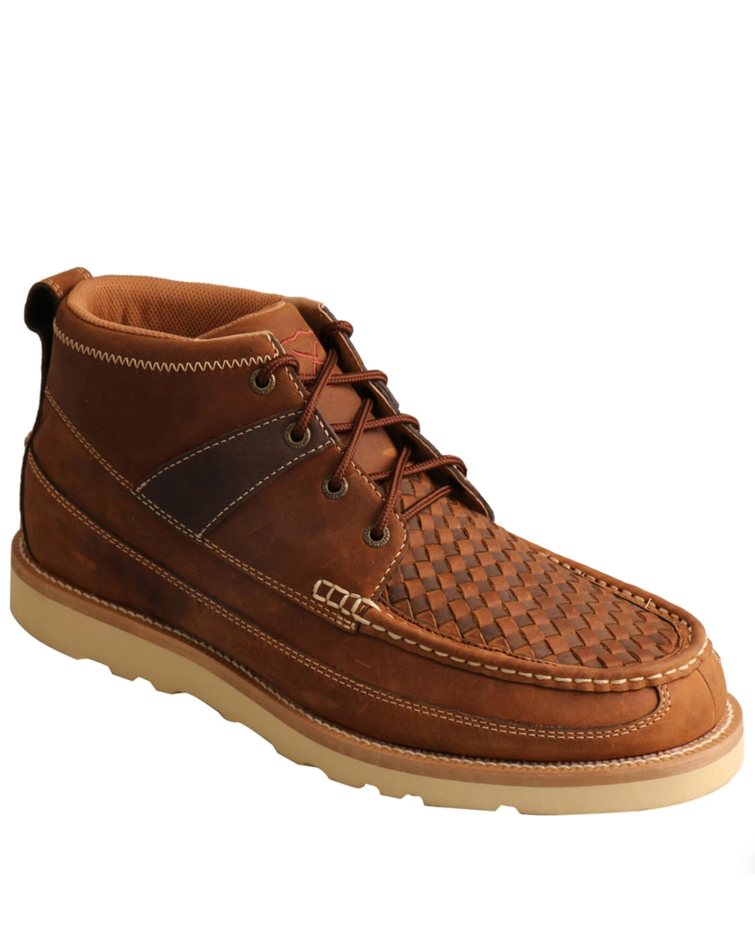 Twisted X Men's Casual Lace-Up Boots - Moc Toe 1 Twisted X Men's Casual Lace-Up Boots - Moc Toe