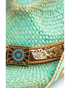 Shyanne Women's Cactus Flower Western Straw Hat  -Western Chic Shop 2000289844 400 P6