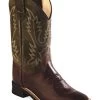 Old West Girls' Ultra-Flex Western Boots - Broad Square Toe
