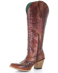 Corral Women's Cognac Embroidery Western Boots - Medium Toe -Western Chic Shop 2000293441 200 P6