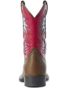 Ariat Little Girls' Homestead VentTEK Western Boots - Broad Square Toe -Western Chic Shop 2000294019 200 P3
