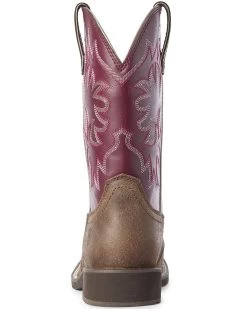 Ariat Women's Delilah Western Performance Boots - Broad Square Toe -Western Chic Shop 2000294089 200 P3