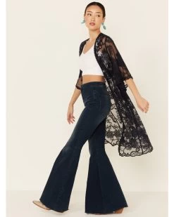 Shyanne Women's Lace Duster Kimono