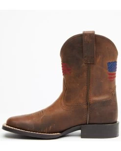 Ariat Boys' American Pride Western Boots - Square Toe -Western Chic Shop 2000320900 200 P3