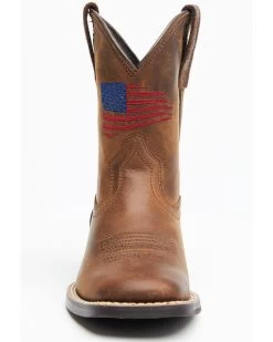 Ariat Boys' American Pride Western Boots - Square Toe -Western Chic Shop 2000320900 200 P4